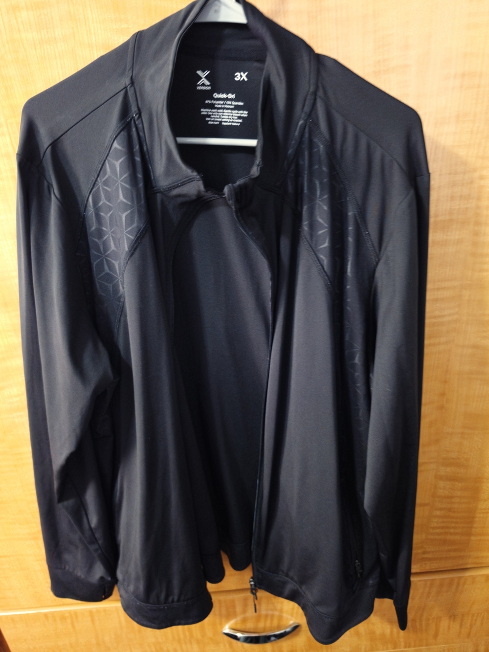 Xersion Black Women's Jacket - Full Zip Athletic Top